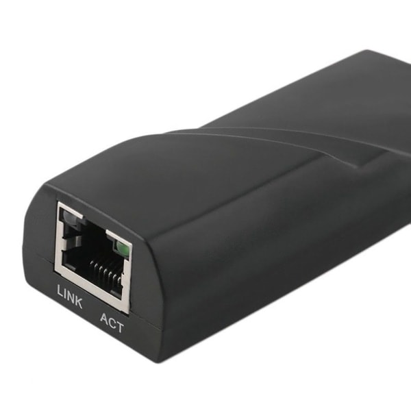USB 3.0 HUB 10/100/1000Mbps USB til RJ45 Gigabit Ethernet LAN Nettverksadapter for Laptop