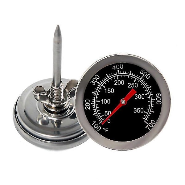 Rostfritt Stål Bimetall Kök Stektermometer Med Celsius Och Fahrenheit 350c