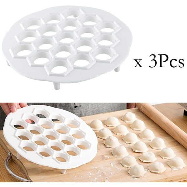 3-delad form, manuell dumplingsmaskin, ravioli dumplingsmaskin, ravioli maskinverktyg, form