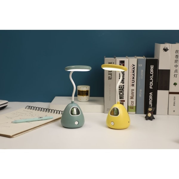 1 stk Kreativ Sød Kæledyrs Skrivebordslampe Mini USB Opladning Dino