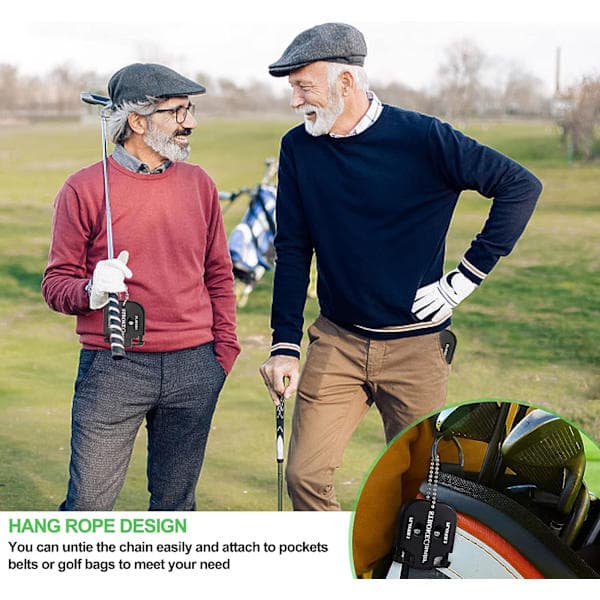2 stk Golf Slagteller Golf Score Teller 2 Spillere Slagteller