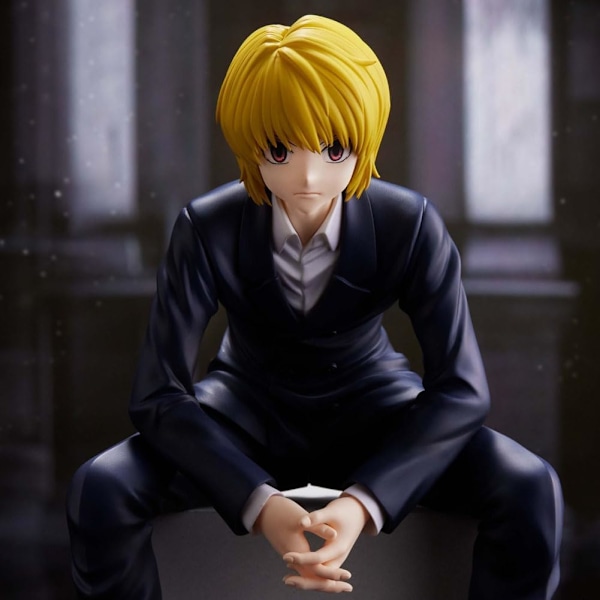 Kurapika figur animefigur, ca. 14 cm modellstatue julehjem ornament bursdagsdekorasjonsgave ornament