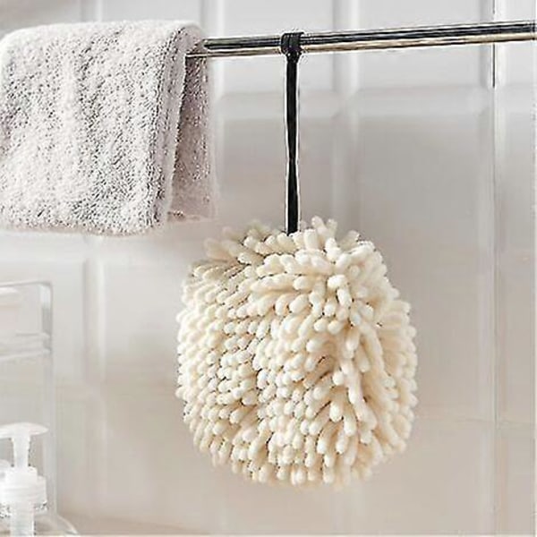 2 kpl Ripustettava käsipyyhe, Chenille Microfiber Ripustettava käsipyyhe