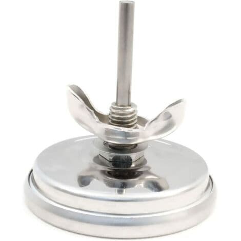 Analogt stegetermometer 10°C - 500°C – 3,8 cm probe – 5 cm diameter display – 8 mm gevindforbindelse til grill og ovne