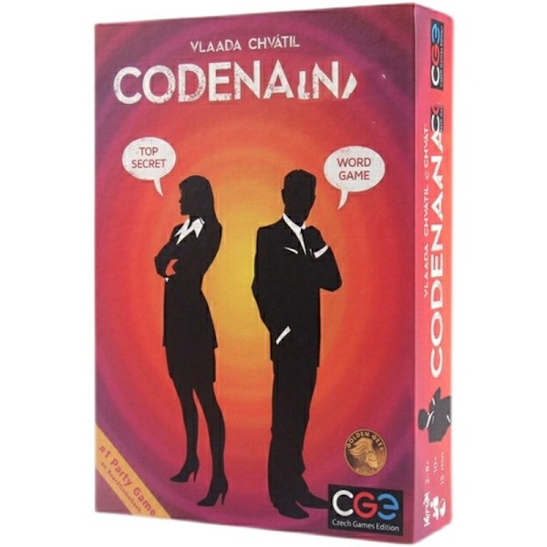 Codenames | Seurapeli | Ikä 10+ | 2-8 Pelaajaa | 15 minuutin peliaika