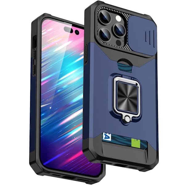Støtsikkert panserveske til iPhone 16 15 Pro Max Plus med skyvbart linsebeskytter iPhone15Promax iPhone15Promax