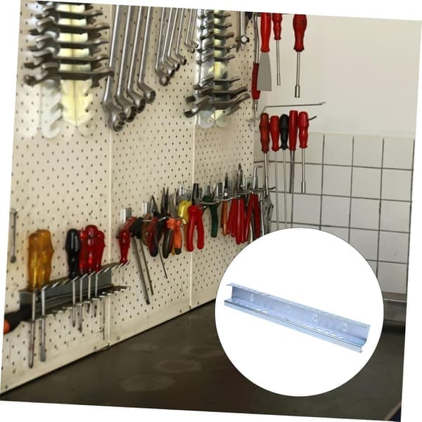Værktøjshylde, perforerede paneler til garageorganisation, vægmonteret