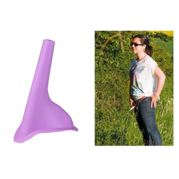 Bærbar urinal for kvinner - Tisse trakt / Urinal trakt / Urinal