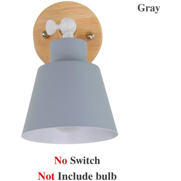 Dimmer vegglampe, plug-in eller kabel, matt lys rosa, rosa uten