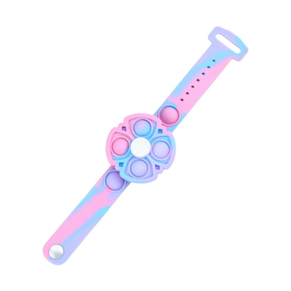 Armbånd Legetøj Popit Bubble Armbånd Spinner Ur Stress Relief