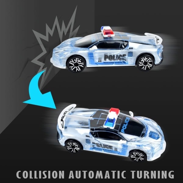Poliisiauto lelu valoilla ja äänillä, 1:36 auto lelu pojille ja tytöille (poliisiauto)