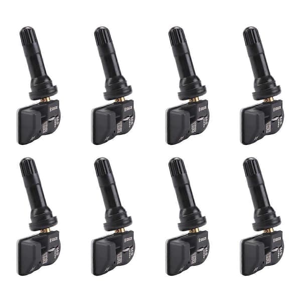 8 stk TPMS-sensor 433MHz 315MHZ Universal 2-i-1 Programmerbar MX-sensor for Autel dekktrykkovervåking