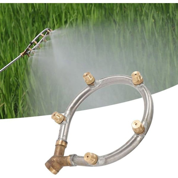 Forstøverdyse, 10 cm justerbar diameter + 5 dyser M14 innvendig gjenge spraydyse