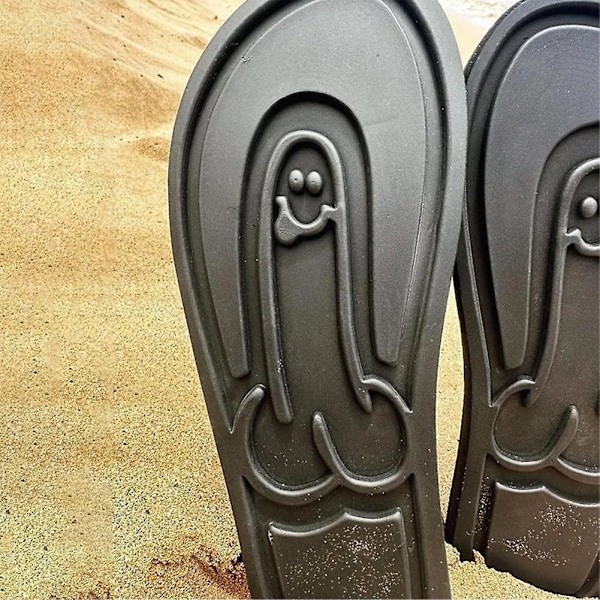 Hiding Peniss Flip-flops Parodi Slippers Alsidige Letvægts Slippers til Strandrejser 42