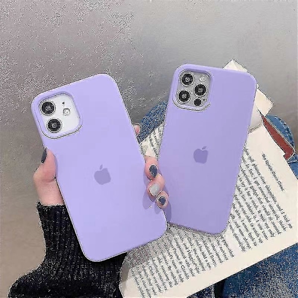 Silikonskal för iPhone 13 Purple