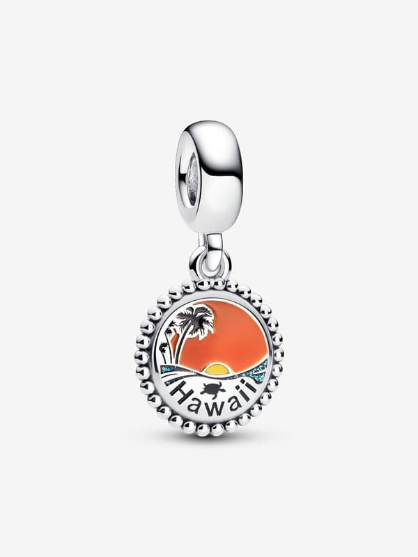 - Tropical Hawaii Hängberlock - Sterling silver