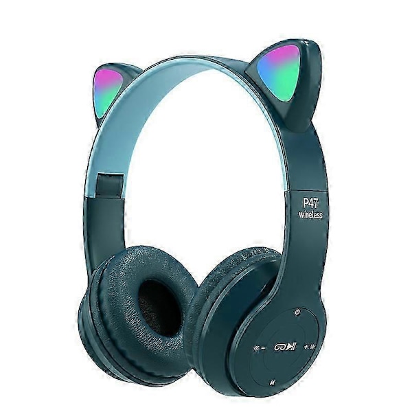 LED kattöron bluetooth hörlurar, hörlurar bluetooth hörlurar, bluetooth hörlurar, hopfällbara bluetooth hörlurar