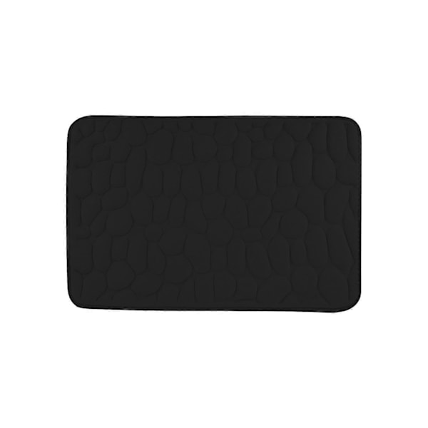 1 st Minnesskum Badrumsmatta Präglad Badrumsmatta Vattenabsorberande Och Tvättbara Badrumsmattor, Halkfri, Tjock, Mjuk Och Bekväm Matta För Dusch C