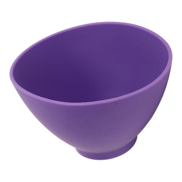 Dental Blandeskål Genanvendelig Multifunktionel Fleksibel Gips Dental Blandeskål til Laboratorium Lilla 11 x 11 x 7,5 cm