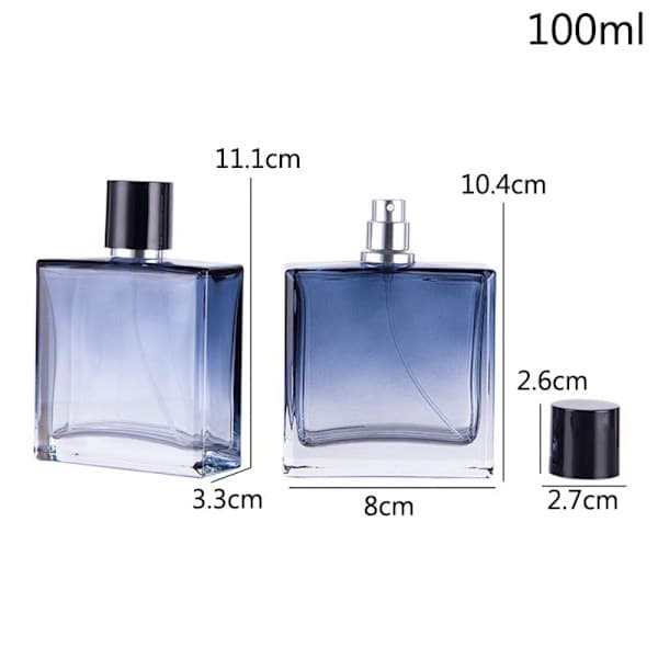 30/50/100ml Parfymeflaske Sprayflaske 100ML 100ML 100ml 100ml 100ml