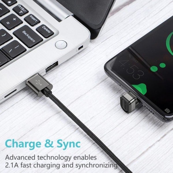 USB Type-C hurtigladekabel - 2m