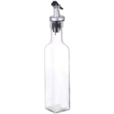 250 ml olivenolieflaske, hælder til olivenoliedispenser, olivenolie, eddike og andre væsker - 3-i-1 olivenoliehældesæt