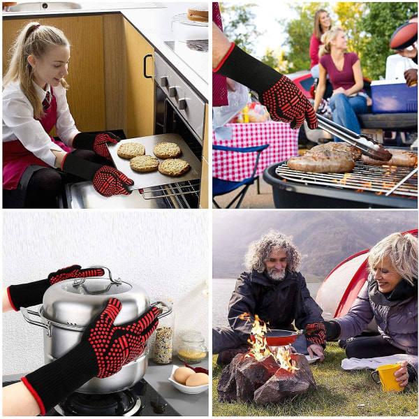 Grillhandske, Värmebeständig handske, Ugnshandskar upp till 800 C, Universell värme