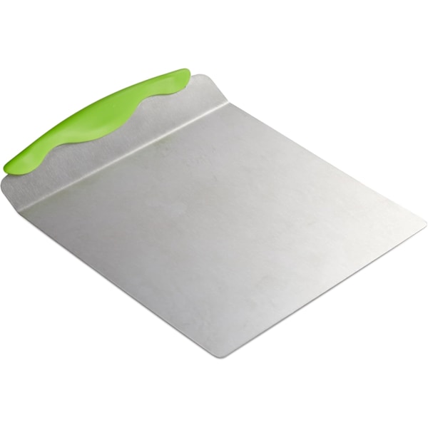 Kakespade i rustfritt stål, firkantet, XL, med håndtak, B x D: ca. 20 x 20 cm, sølv