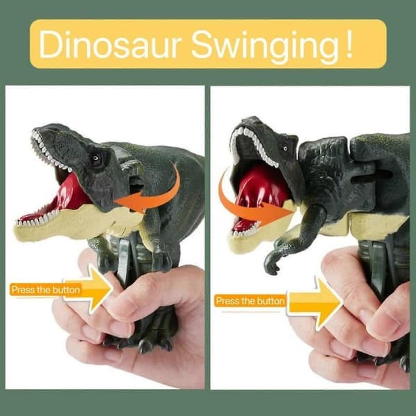 Dinosaur Trigger The T-Rex 30 cm Chomper Legetøj Snapper Sjov Robot Håndgriber Robot