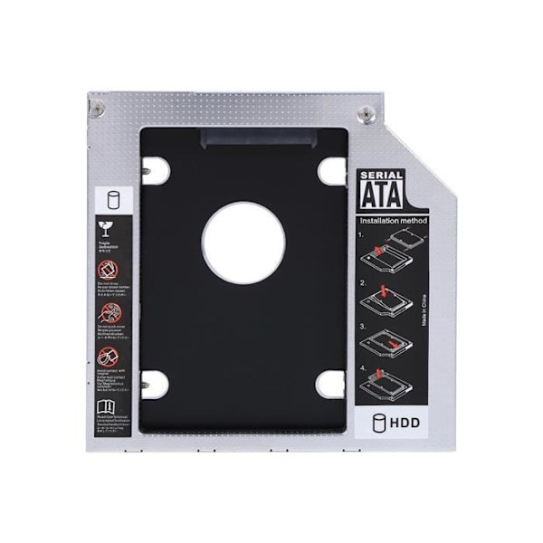 SSD-kabinett hårddisk HDD optisk enhet Caddy hårddiskkabinett CD-ROM-enhetsfack