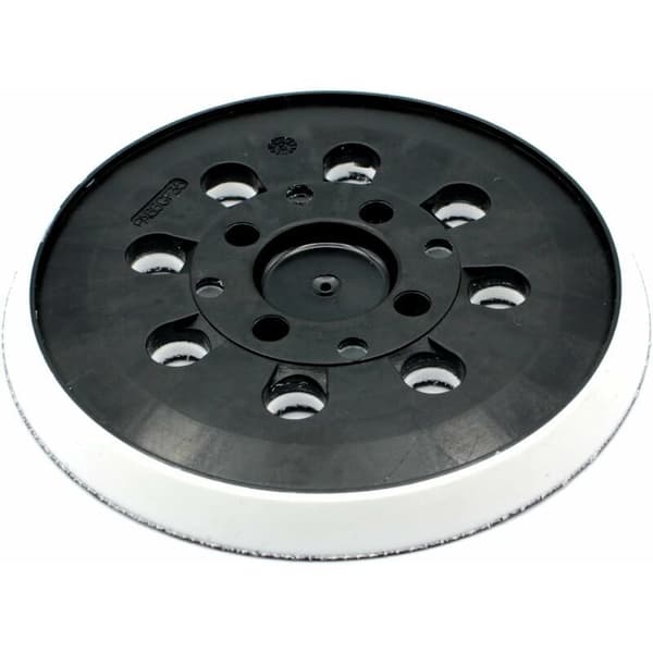 Slibepude til Bosch (Ø 125 mm, medium hårdhed) med tilbehørssystem til PEX 300/400 AE / 4000 AE / Advanced Orbit 18 excentersliber