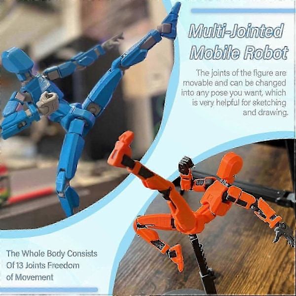 T13 Multi-ledade Actionfigurer, Titan 13 Actionfigur Transparent