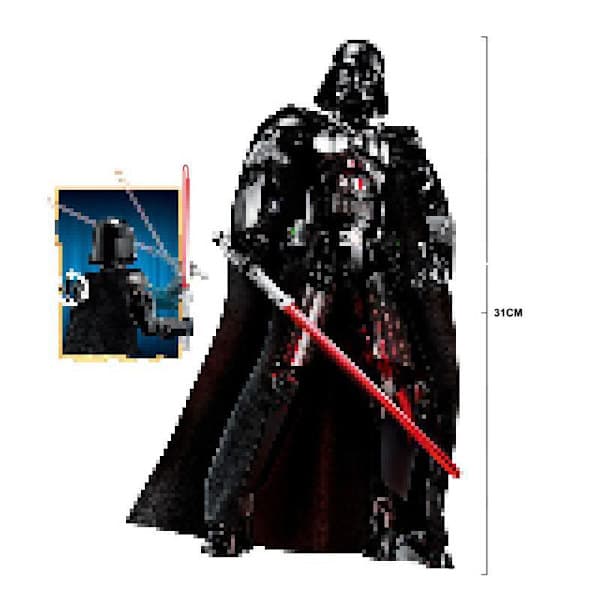 Darth Vader Stormtrooper Star Wars Dock Byggkloss Leksak 【Påse】 General Griffith General Griffith