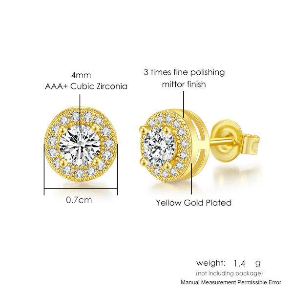Sølv Ørestikker til Kvinder Piger, Dråbeformet Cubic Zirconia Ørestikker Sæt - Fine Brudeøreringe Smykker til Brude Brudepiger