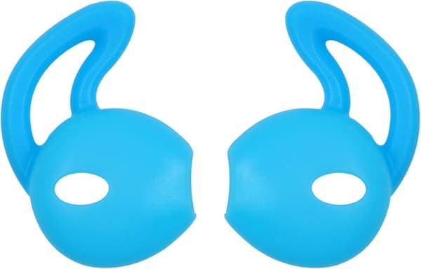 Ørepropper, ørepropptupper, 4 par erstatningshodetelefontupper for iPhone7 SE 6s iPhone 6s Plus 5s (svart/hvit/blå/oransje)