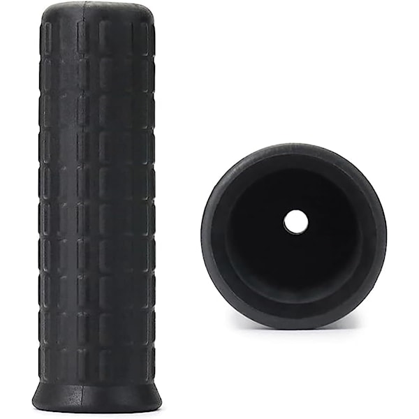 2 stk. trillebør håndtag, trillebørshåndtag, trillebør, skridsikker, indvendig diameter 30 mm, længde 12 cm