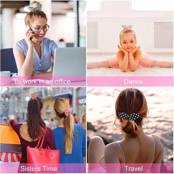 6x Magic Bun StylTool - Hårstylingverktyg - Hårknut - Locktång för knutar - Stylingverktyg