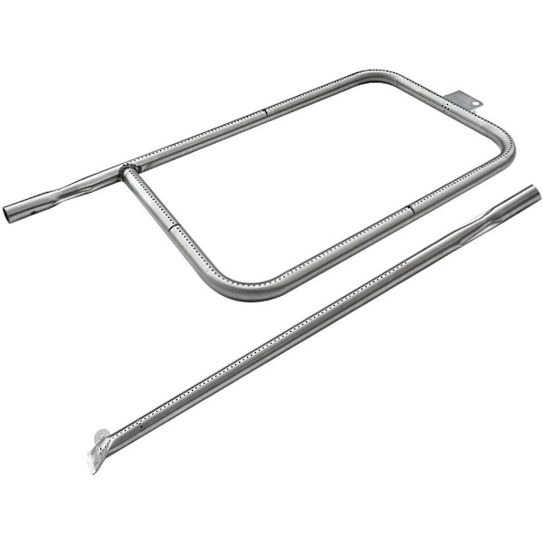 Brennerør i rustfritt stål, egnet for Weber Q300/Q3000 gassgrillserien (reservedel 60036/80387/65032)