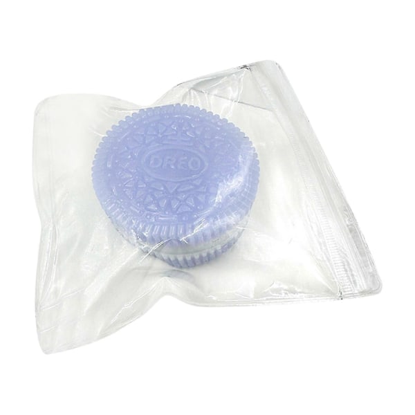 Rosa Kak-Squishy, Kex Stress Relief Leksak, Kläm Sandwich Simuleringsleksak Purple
