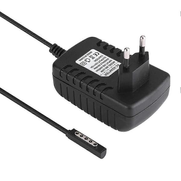 12V 2A strømadapter tabletoplader til Microsoft Surface RT/RT2 med EU-stik 100-240V