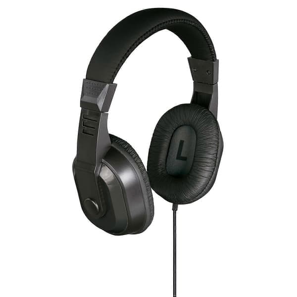THOMSON TV-hovedtelefoner med 8 m kabel HED 4407 Sort