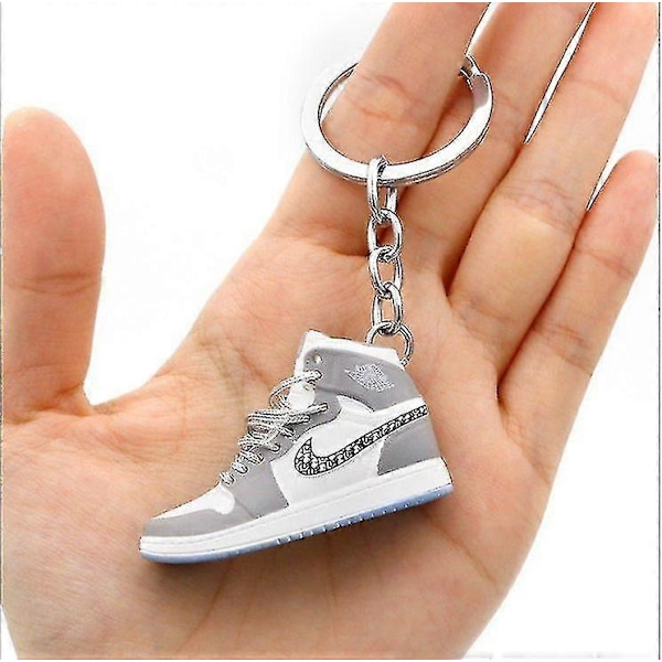 Sko Model Nøglering Taske Vedhæng 3d Tredimensionelle Mini Basketballsko Kreativ Personlighed Vedhæng-YH DRLM