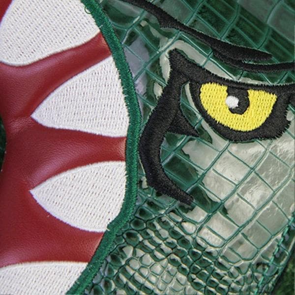 Dinosaurieformad Golf Putter Huvudskydd Headcover Golf Blade Putter Cover PU Vattentätt Tyg Mjukt Foder