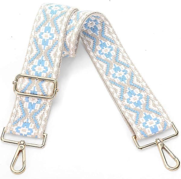 Ersättningsremmar för Crossbody-väskor - Justerbar väskrem för handväskor, bred axelrem för damer, gitarrväskor