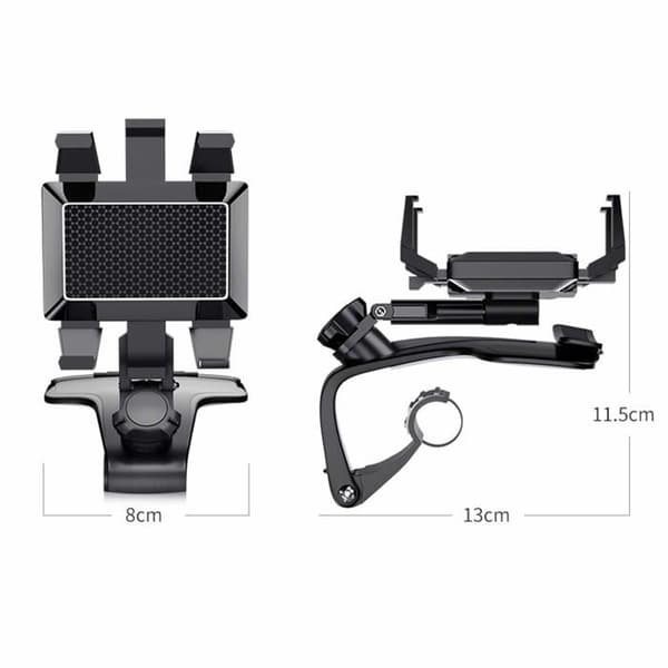 360° roterende biltelefonholder, luftventilfeste for mobiltelefoner, universell luftventil