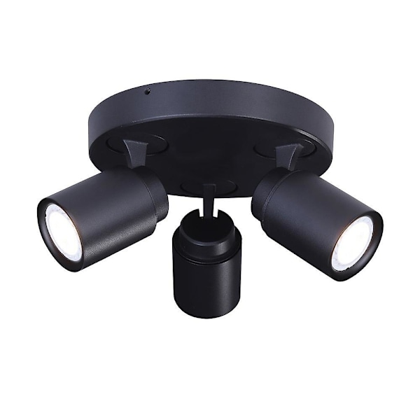 Hum 3-Lamps Track Light Svart
