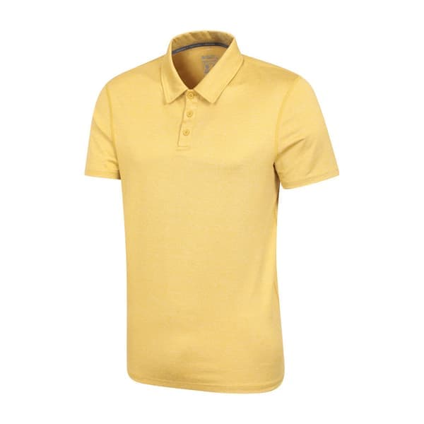 Mountain Warehouse Agra Randig Pikétröja för män M Gul M Yellow M