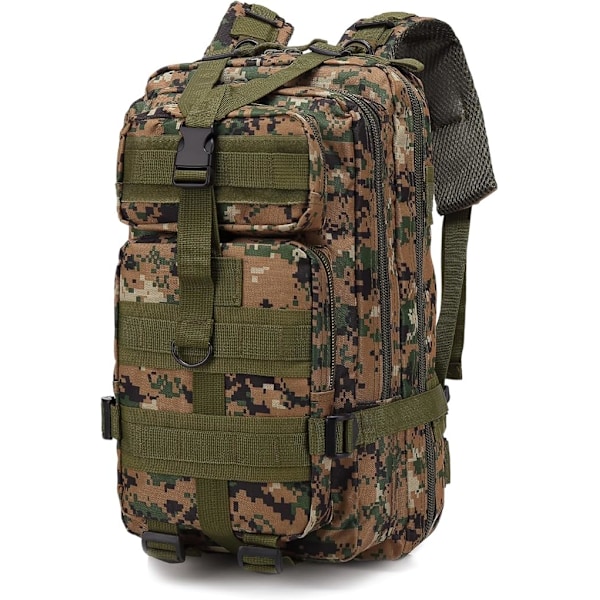 30L Vedenpitävät vaellusreput Monitoiminen matkareppu Vaellus Ulkoilu Pyöräily Kiipeilyreppu Camuflaje Color 02