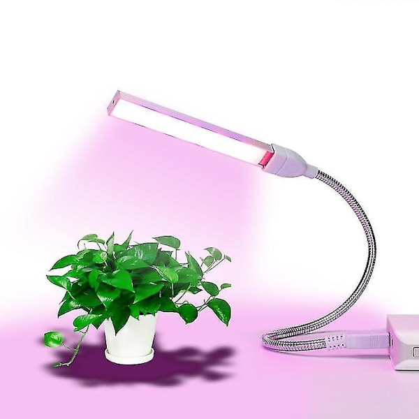 Plant Herb Odlingskit Usb Flexibel Led Växtlampa Med Fullt Uv-Spektrum