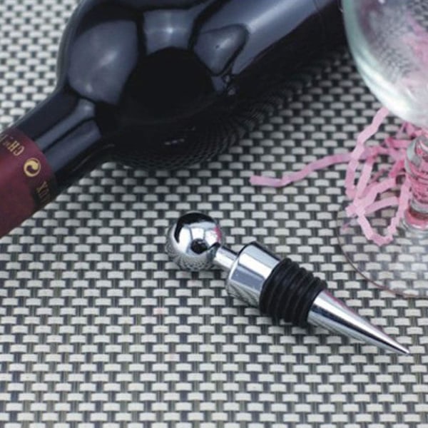 3 stk. Flaskestopper for Vinsamling Rødvin Champagne Ølbevarer Forsegler